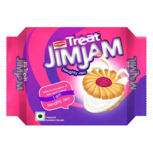 Britannia Treat Jim-jam cream : 150 gms (pack of 4)