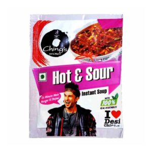 Ching’s Hot & Sour Instant Soup : 15 gms (pack of 12)