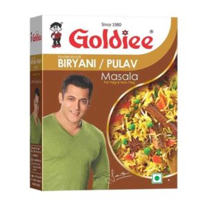 Goldiee Biryani/pulav Masala : 50 gms (pack of 10)