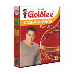 Goldiee Kashmiri Mirch Powder : 100 gms(pack of 5)