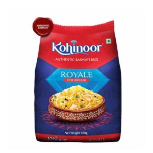 Kohinoor Royale Authentic Biryani Basmati Rice : 500 gms