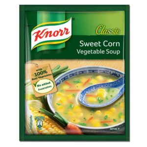 Knorr Classic Sweet Corn Veg Soup : 44 gms (pack of 10)