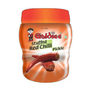 Stuffed Red Chilli Pickle (goldiee Masala): 500 grm