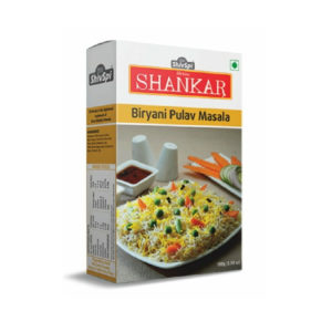 Biriyani Pulav Masala Shree Shankar Masala : 100 grm x 2 (200 grm)