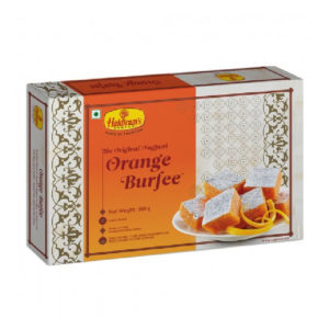 Haldiram’s Orange Burfee : 500 grm