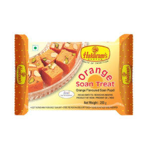 Haldiram’s Soan Papdi (orange Flavour) : 500 grm